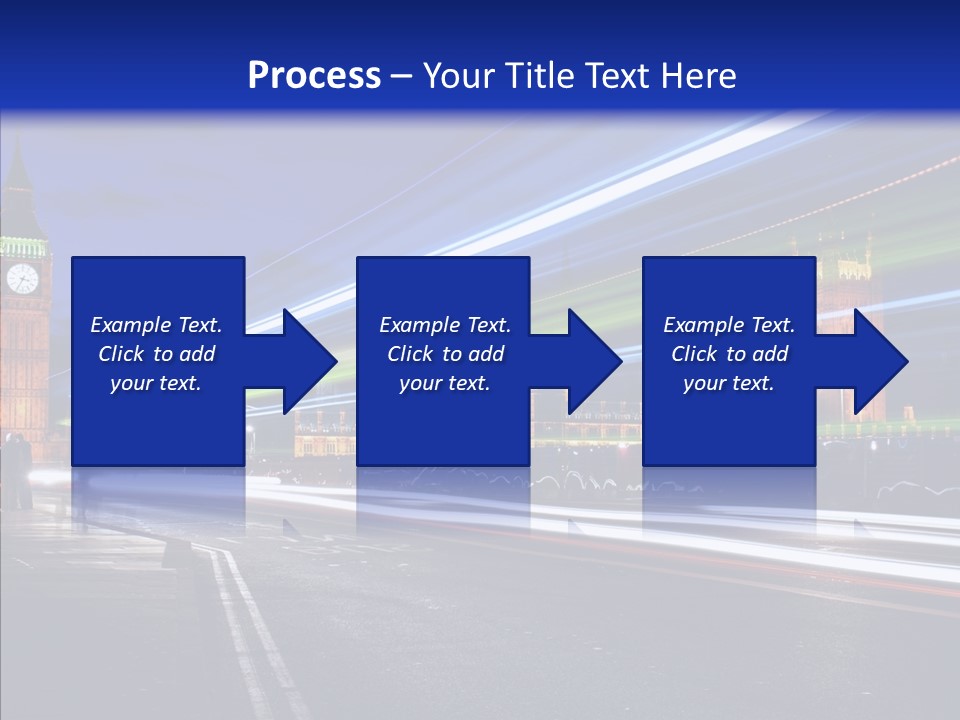 Car City Trail PowerPoint Template