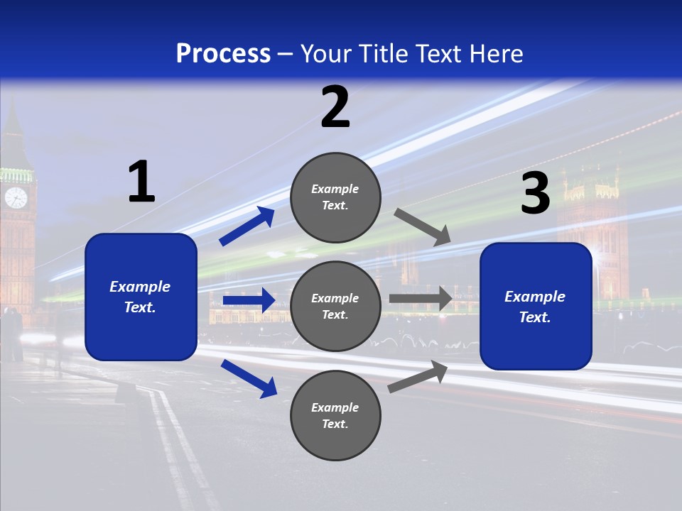 Car City Trail PowerPoint Template