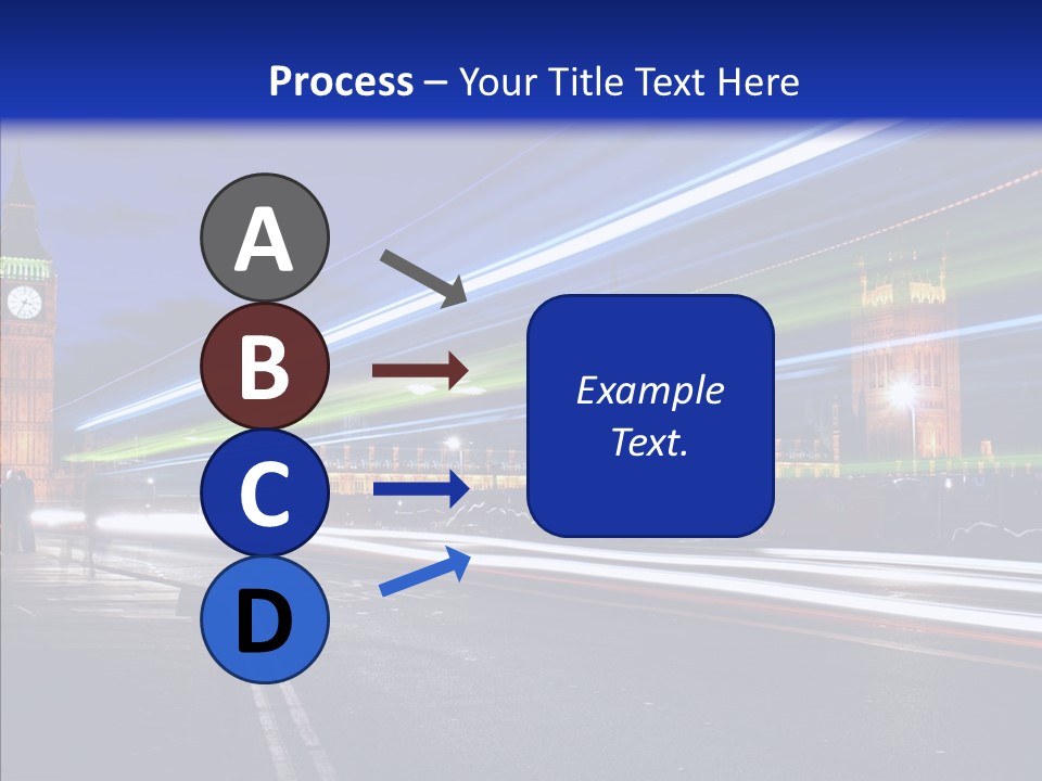 Car City Trail PowerPoint Template
