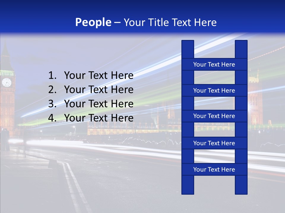 Car City Trail PowerPoint Template