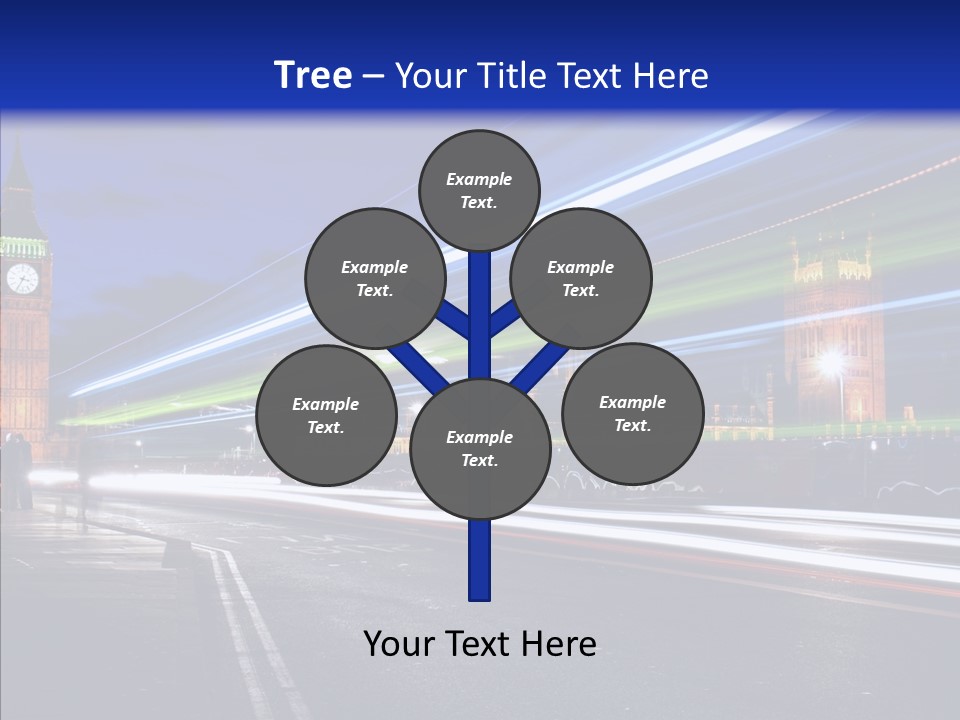 Car City Trail PowerPoint Template