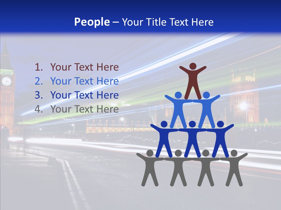 Car City Trail PowerPoint Template