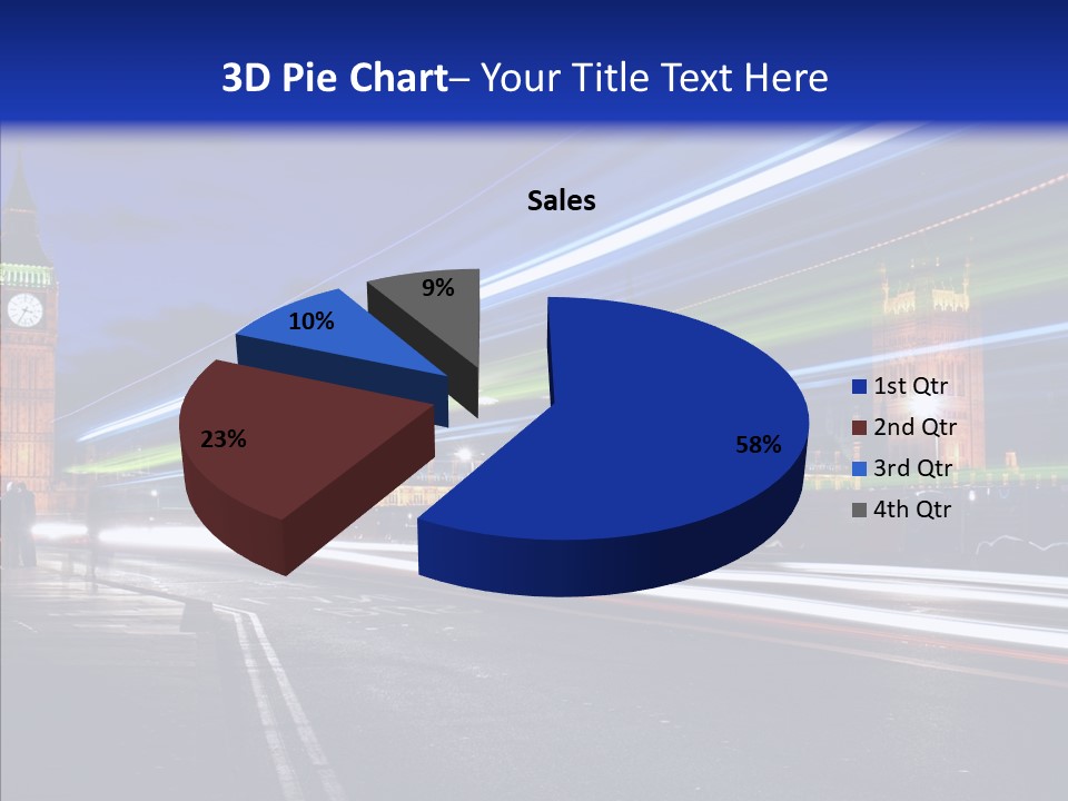 Car City Trail PowerPoint Template
