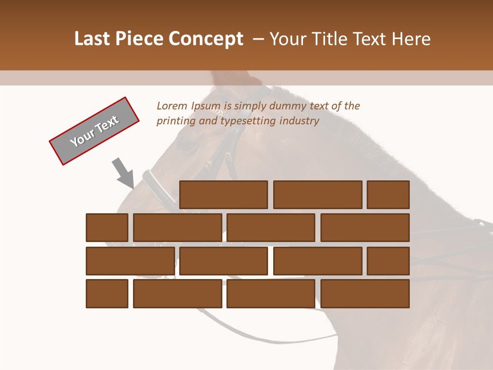 Animal Dressing Golden PowerPoint Template