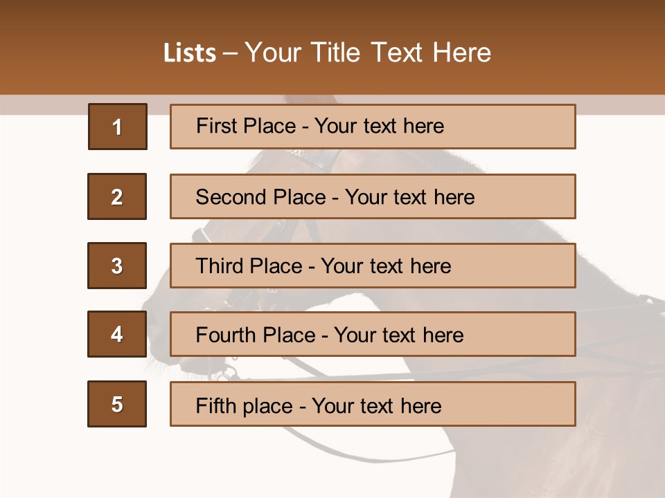 Animal Dressing Golden PowerPoint Template