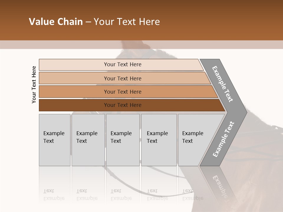 Animal Dressing Golden PowerPoint Template