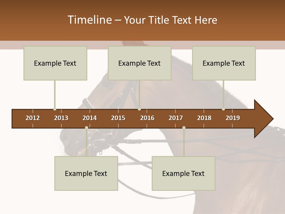 Animal Dressing Golden PowerPoint Template