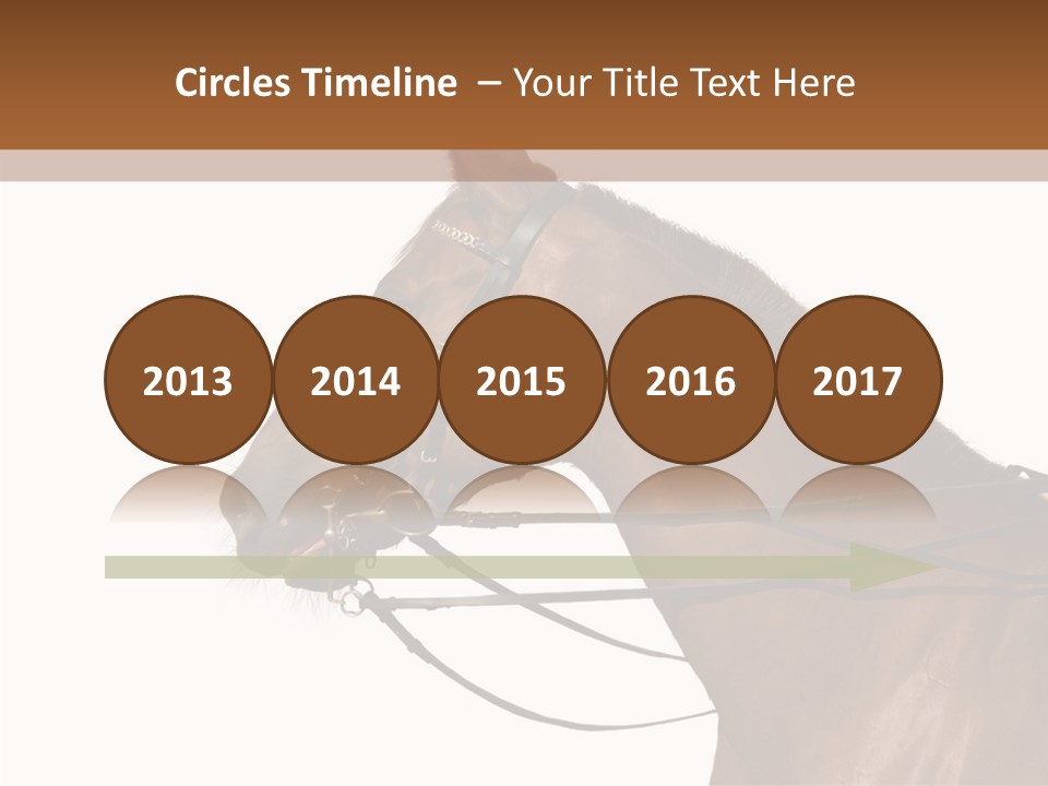 Animal Dressing Golden PowerPoint Template