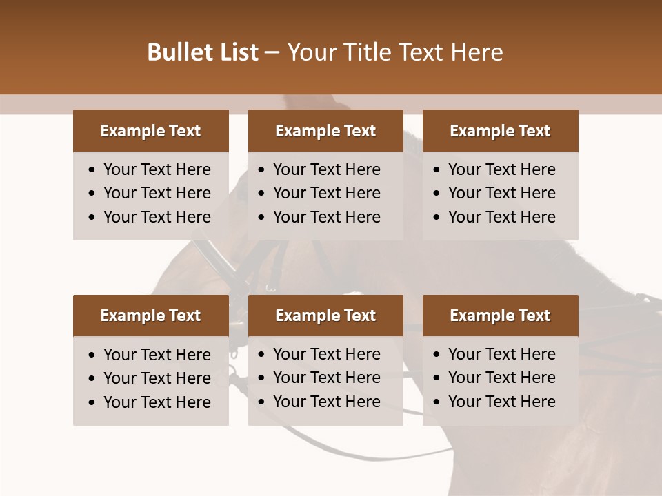 Animal Dressing Golden PowerPoint Template