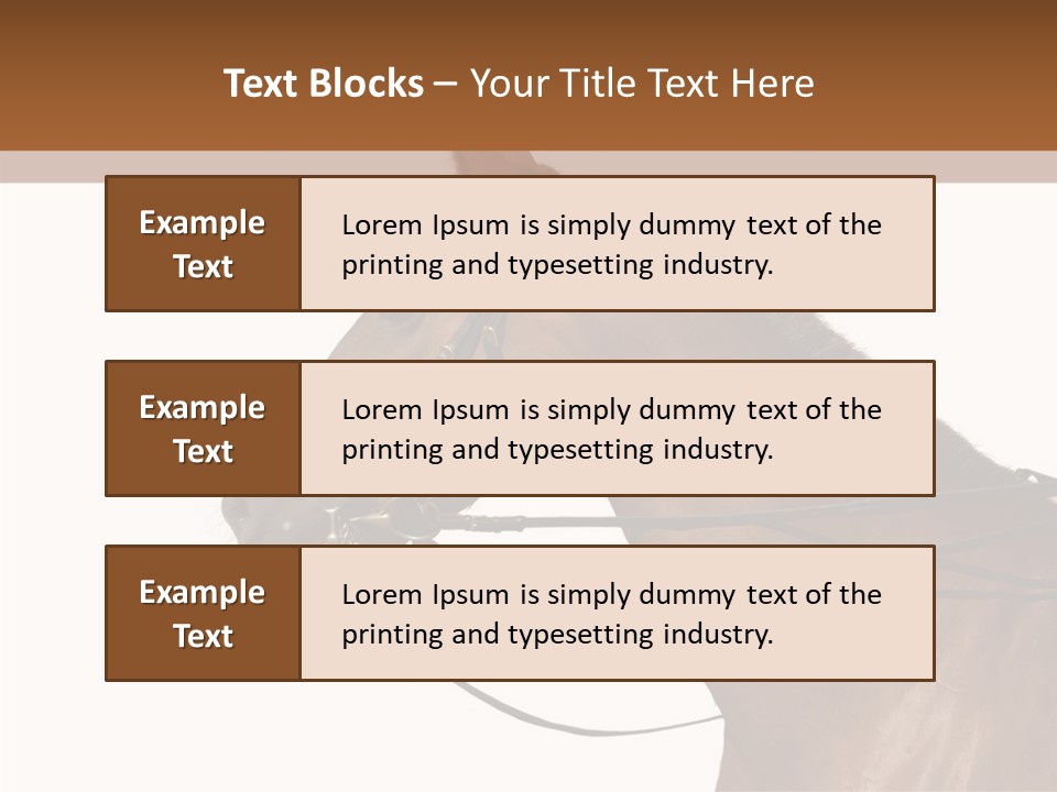 Animal Dressing Golden PowerPoint Template
