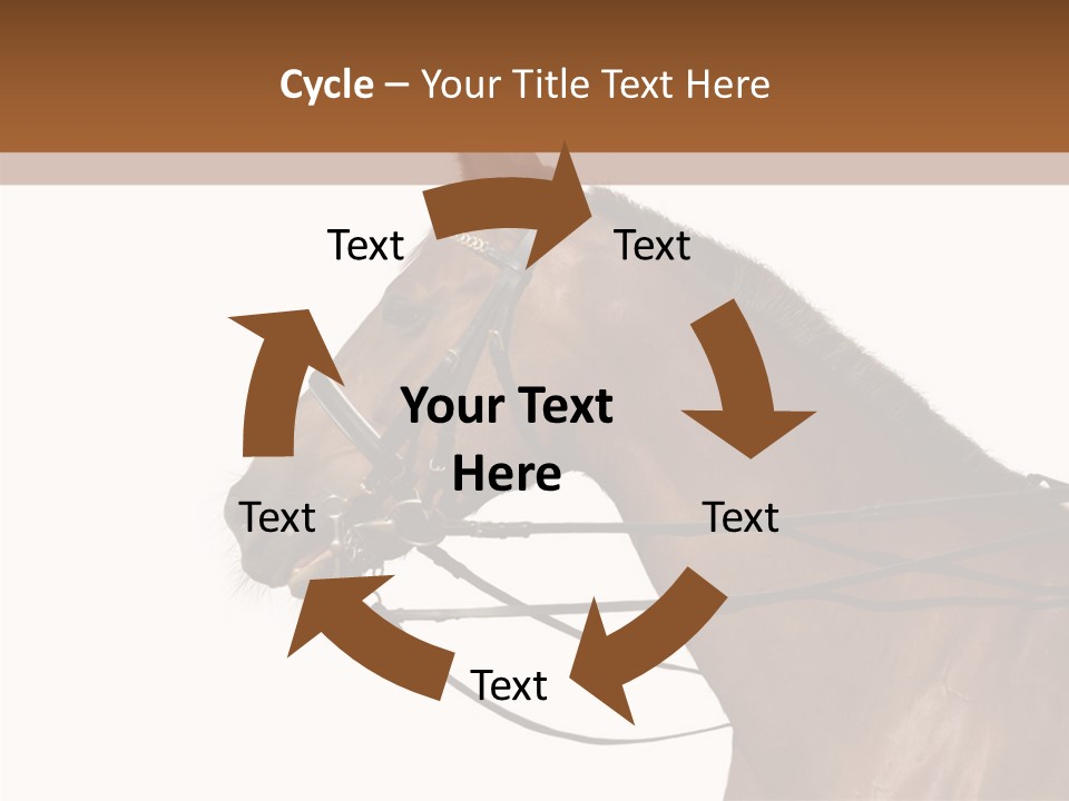 Animal Dressing Golden PowerPoint Template