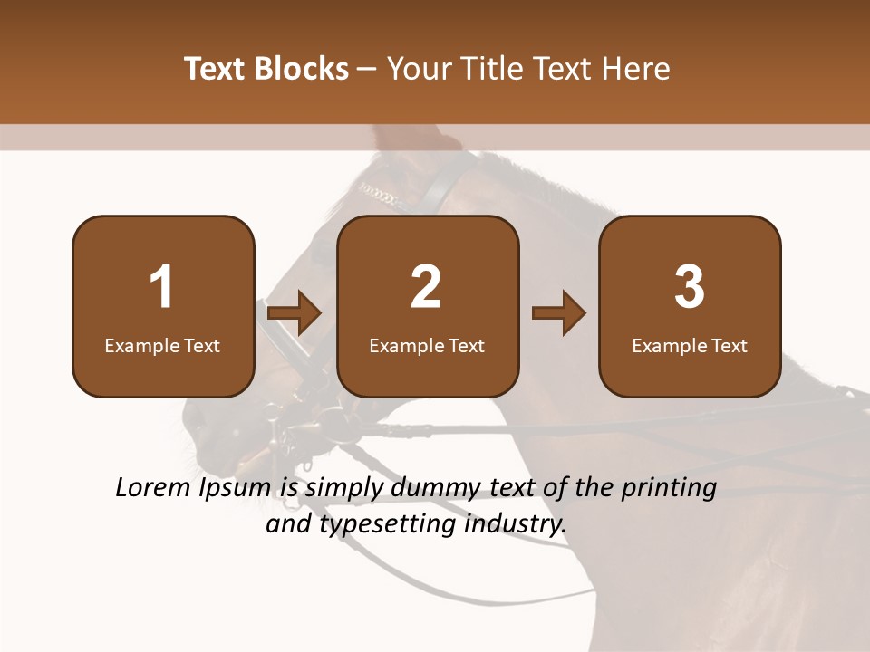 Animal Dressing Golden PowerPoint Template