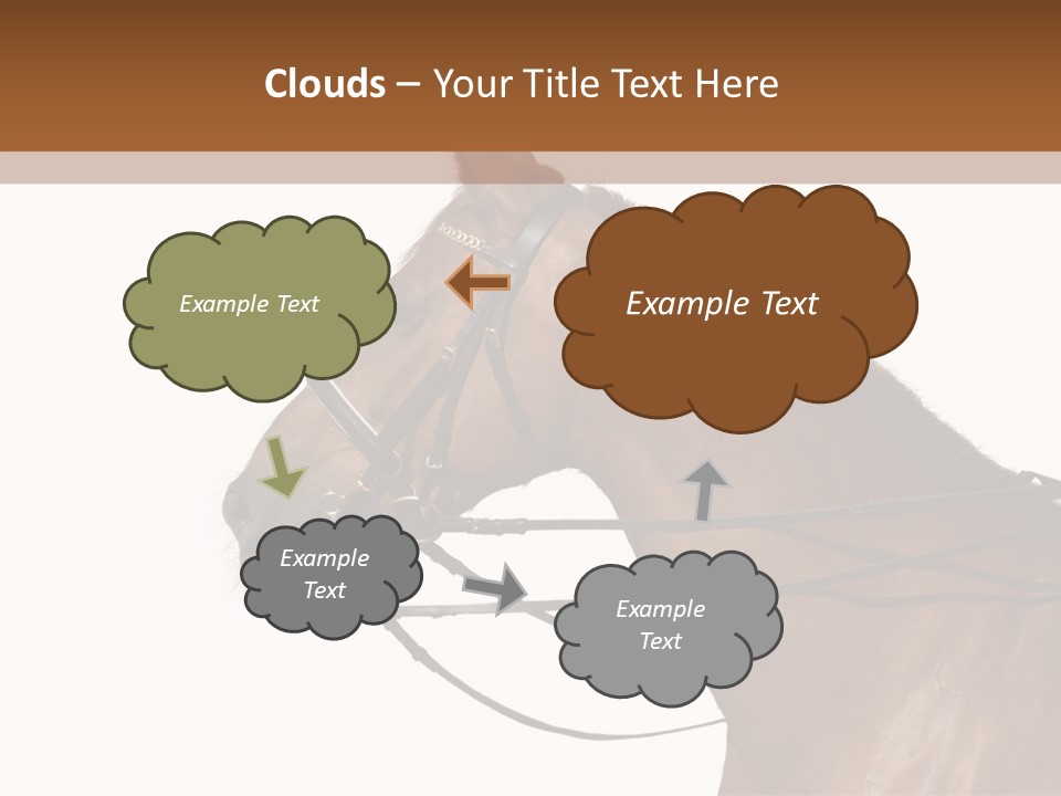 Animal Dressing Golden PowerPoint Template