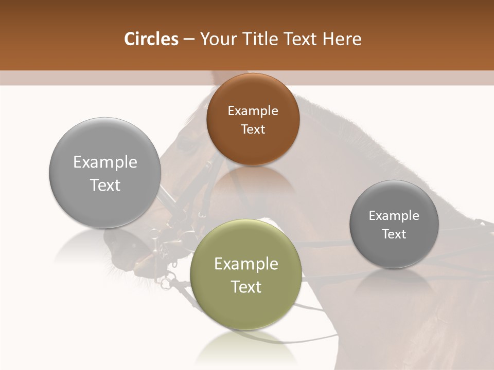 Animal Dressing Golden PowerPoint Template