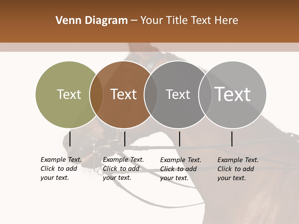 Animal Dressing Golden PowerPoint Template