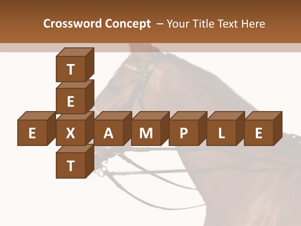 Animal Dressing Golden PowerPoint Template