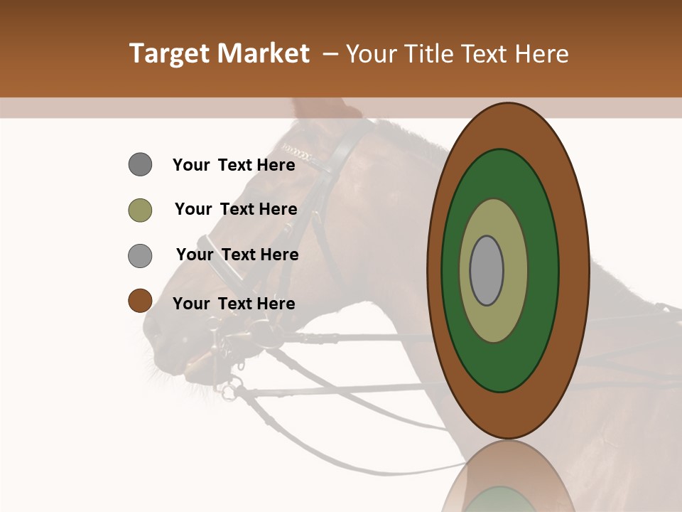 Animal Dressing Golden PowerPoint Template