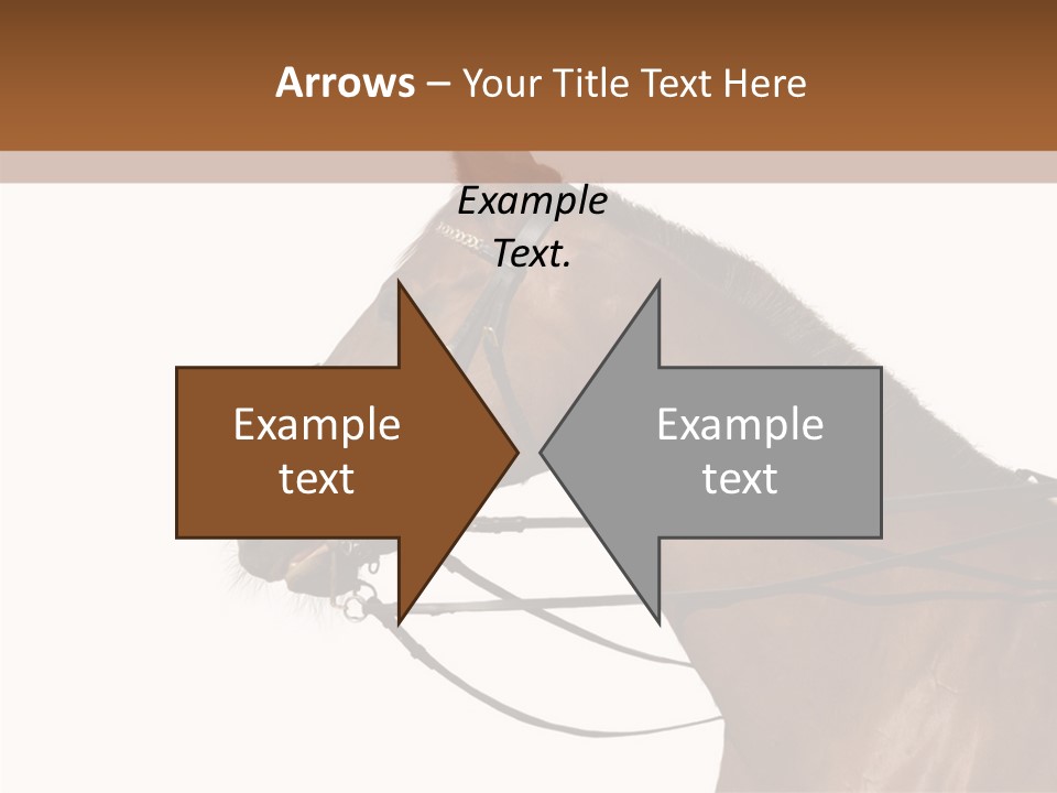 Animal Dressing Golden PowerPoint Template