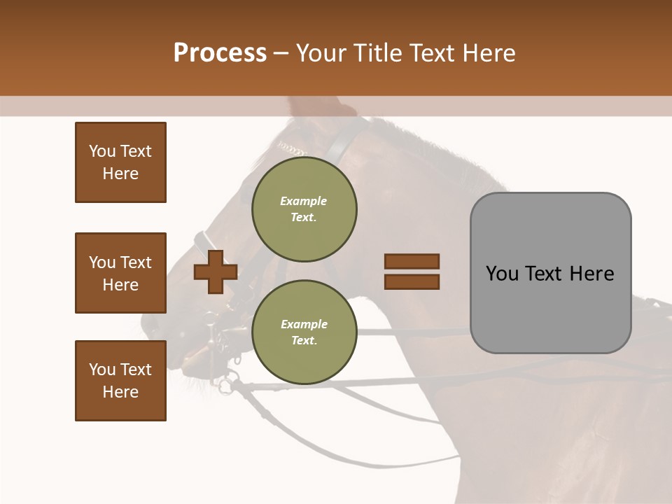 Animal Dressing Golden PowerPoint Template