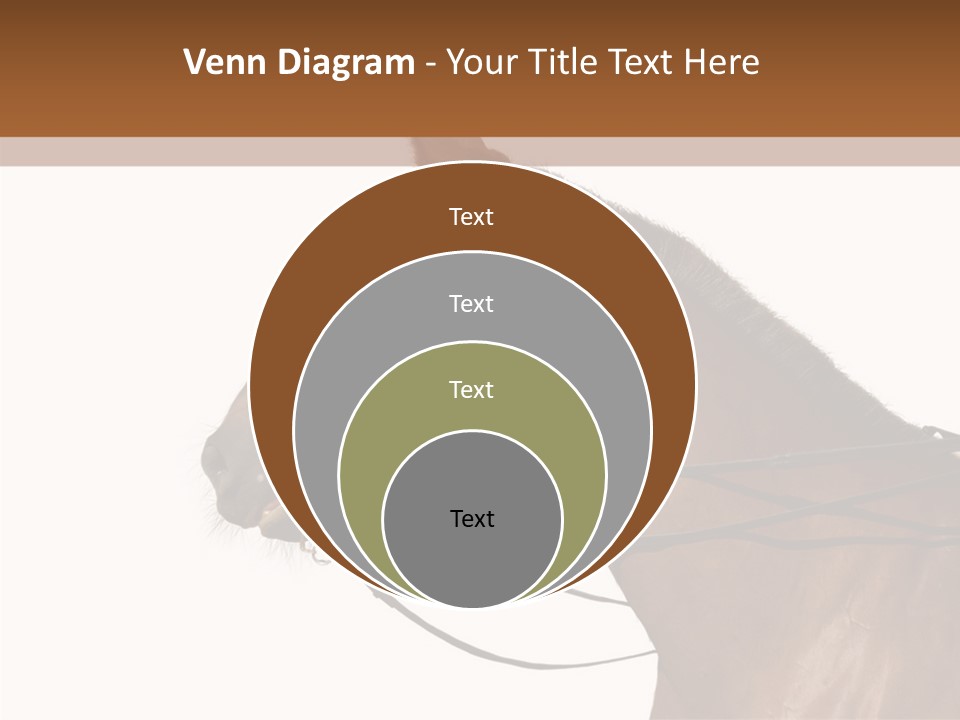 Animal Dressing Golden PowerPoint Template