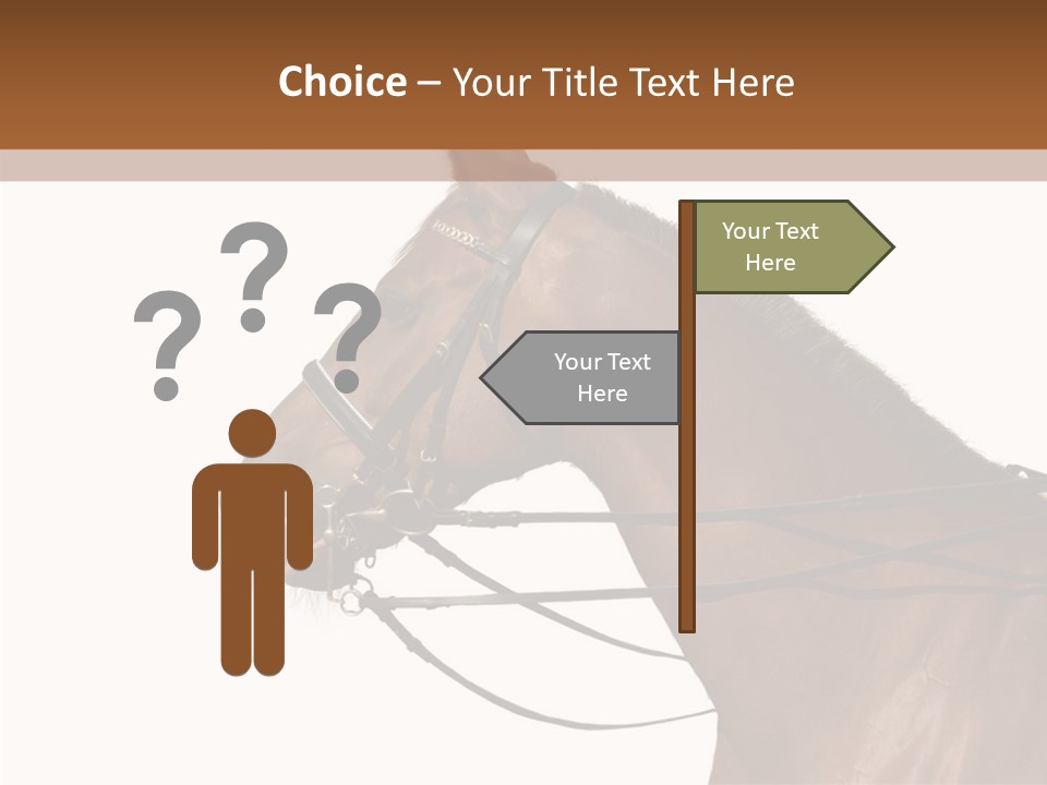 Animal Dressing Golden PowerPoint Template