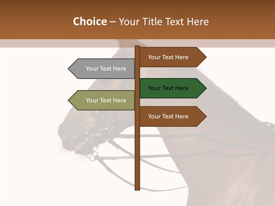 Animal Dressing Golden PowerPoint Template