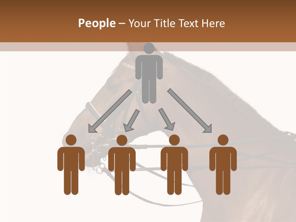 Animal Dressing Golden PowerPoint Template