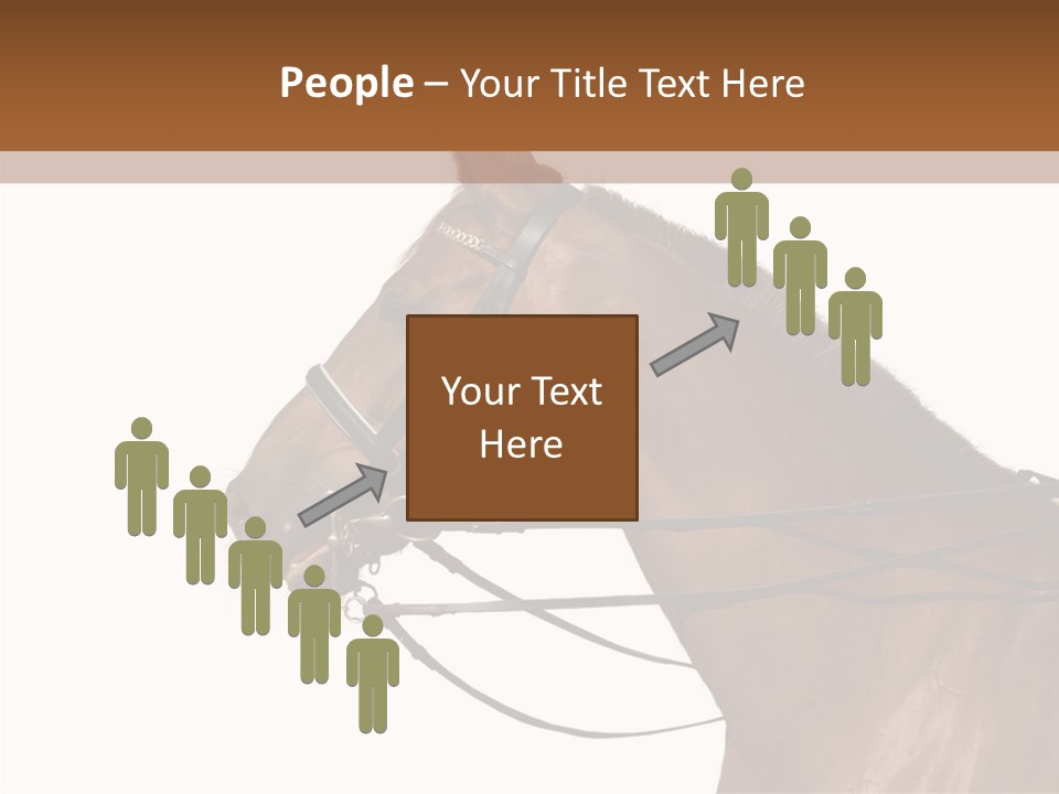 Animal Dressing Golden PowerPoint Template