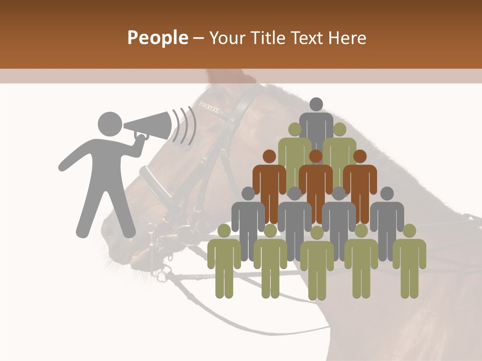 Animal Dressing Golden PowerPoint Template