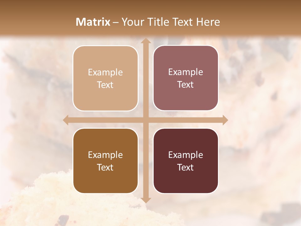 Bake Cafe Spoon PowerPoint Template