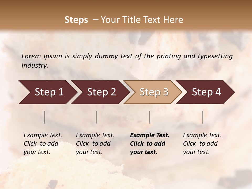 Bake Cafe Spoon PowerPoint Template