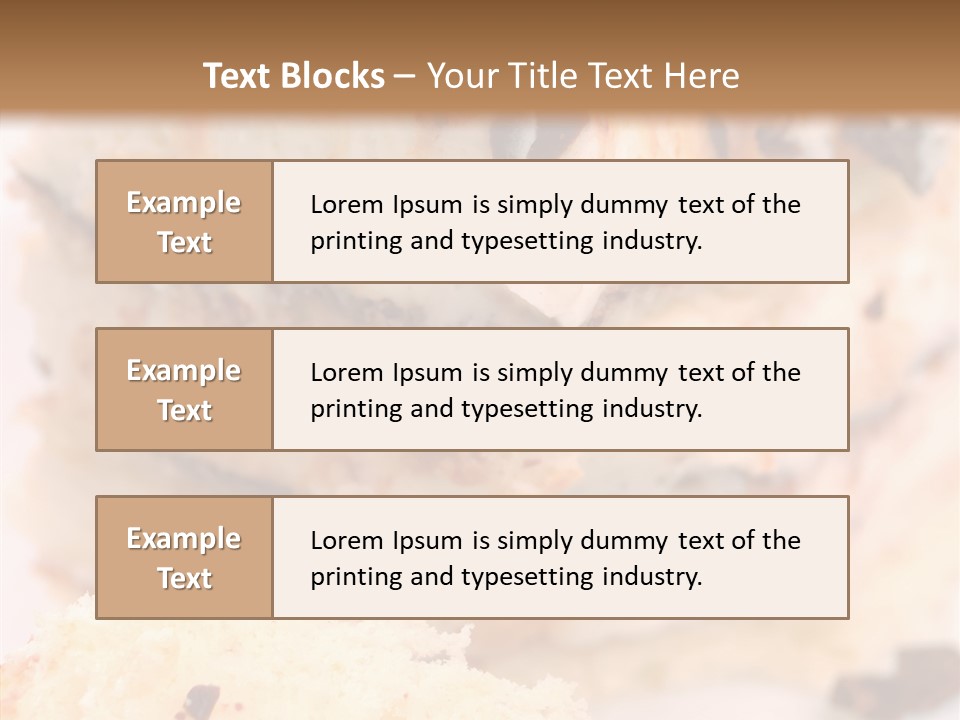 Bake Cafe Spoon PowerPoint Template