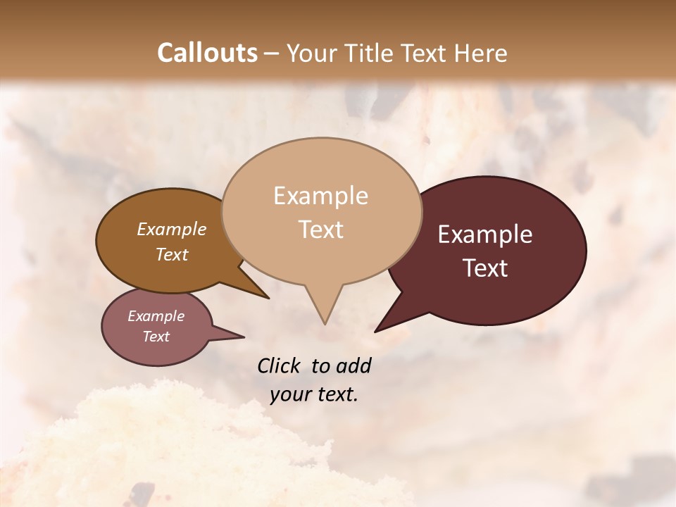 Bake Cafe Spoon PowerPoint Template
