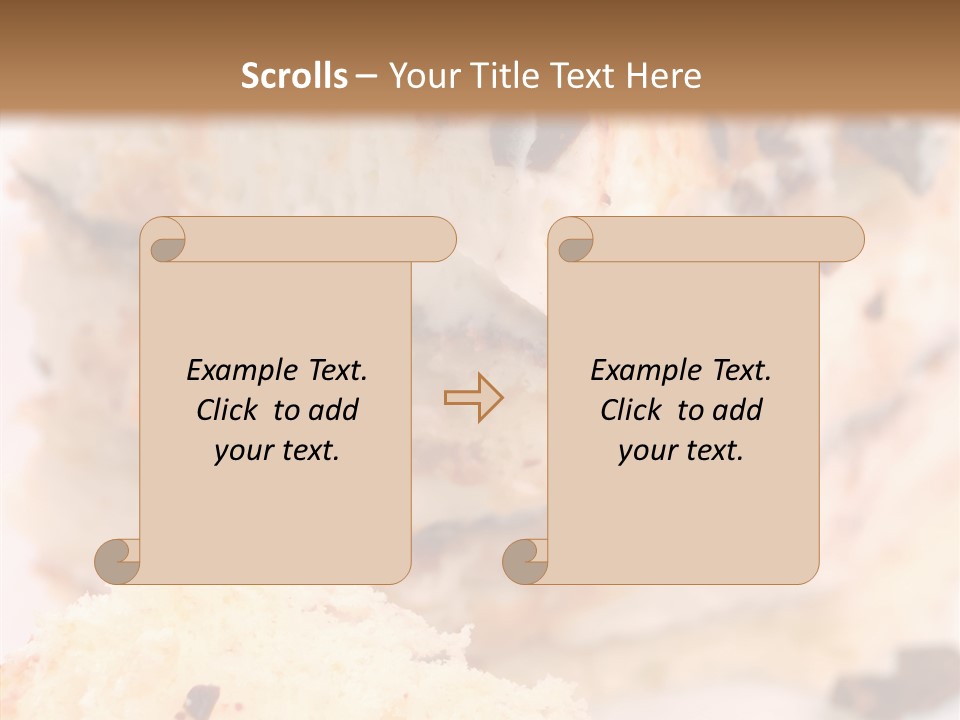 Bake Cafe Spoon PowerPoint Template