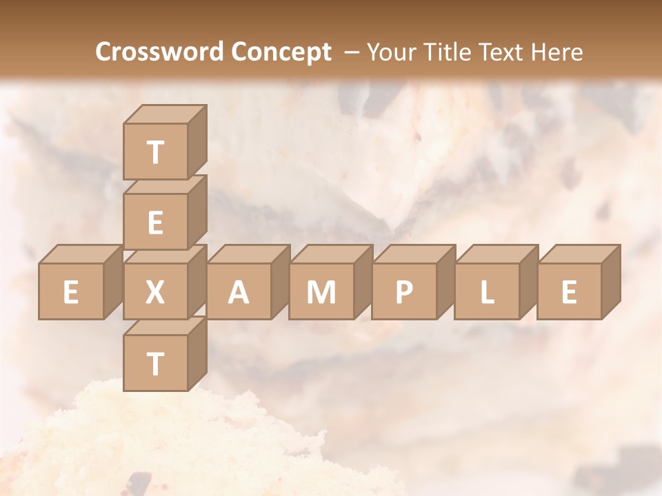 Bake Cafe Spoon PowerPoint Template