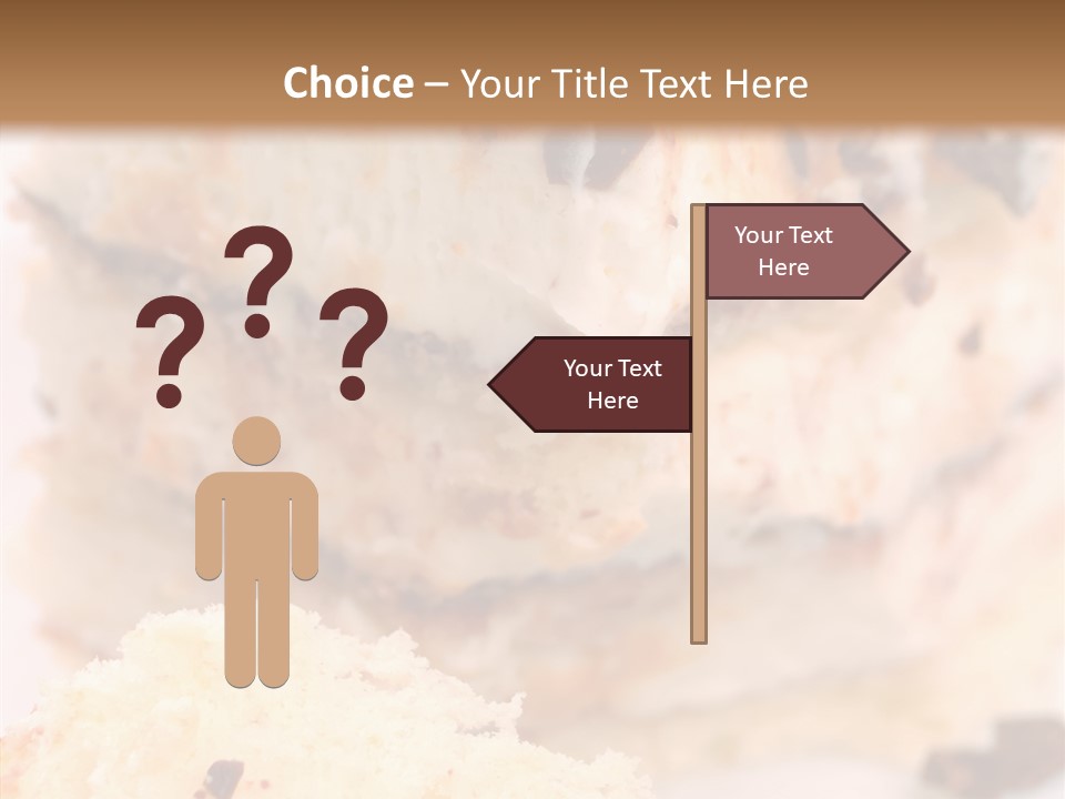 Bake Cafe Spoon PowerPoint Template