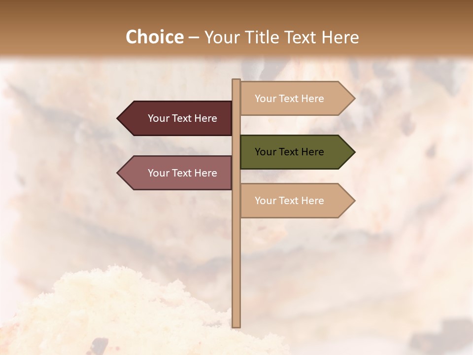 Bake Cafe Spoon PowerPoint Template