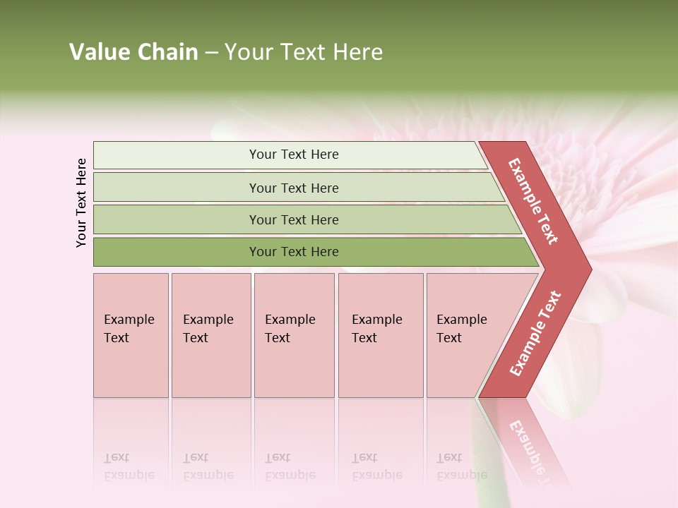 Flower Petals Isolated PowerPoint Template