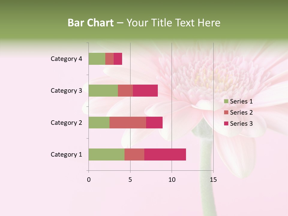 Flower Petals Isolated PowerPoint Template