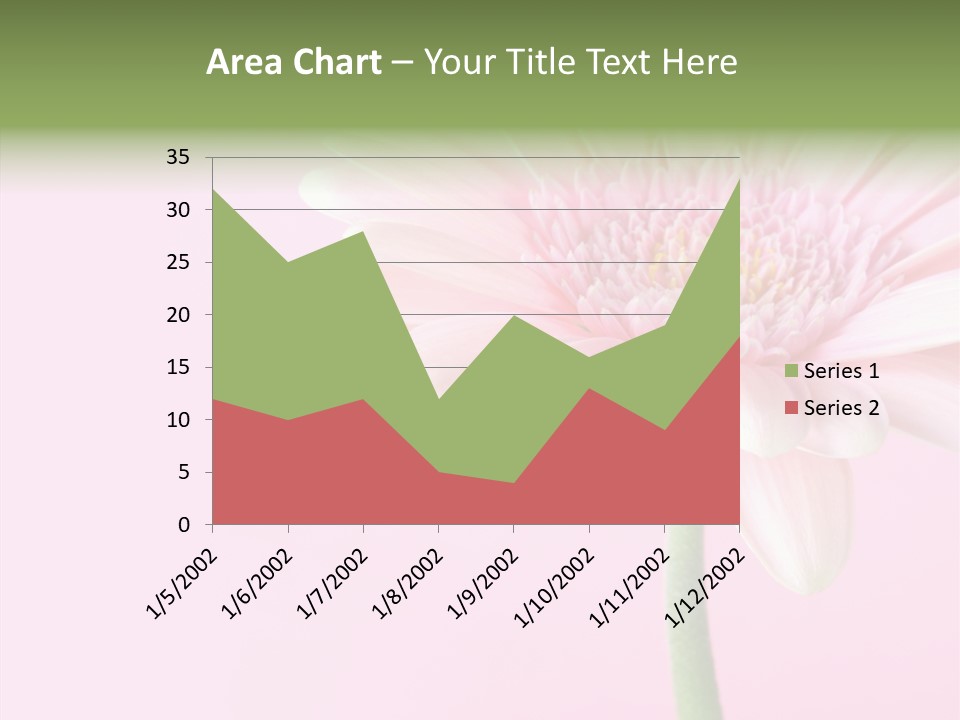 Flower Petals Isolated PowerPoint Template