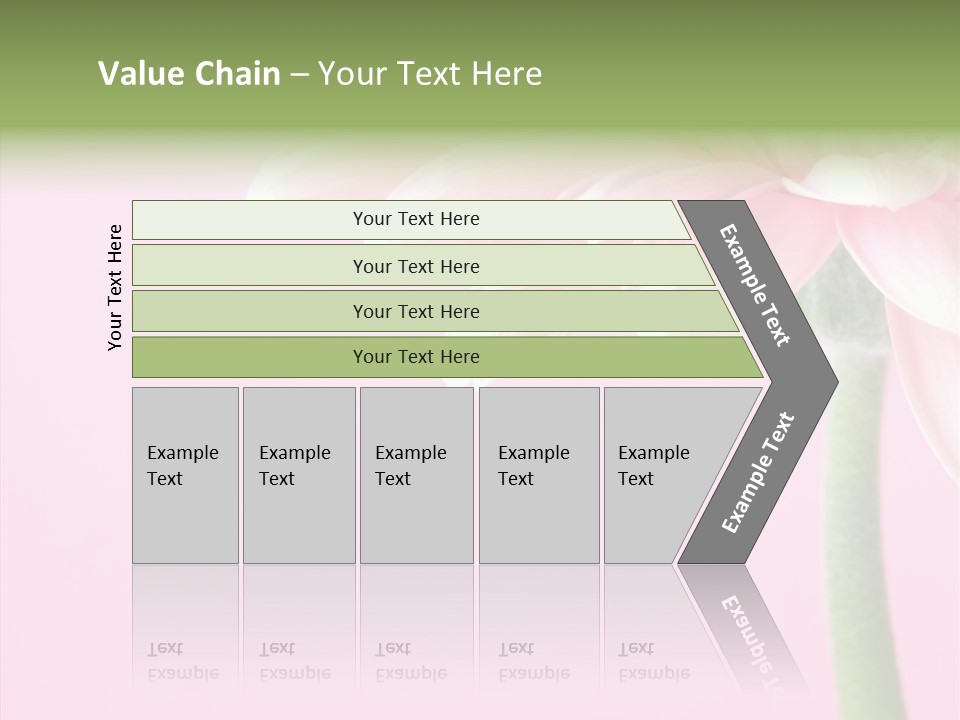Circle Flower Petals PowerPoint Template