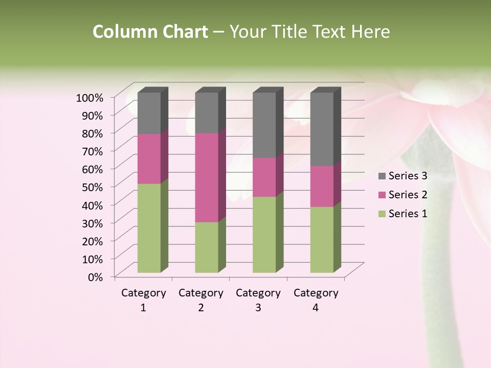 Circle Flower Petals PowerPoint Template
