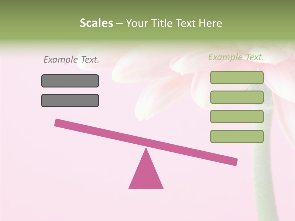 Circle Flower Petals PowerPoint Template