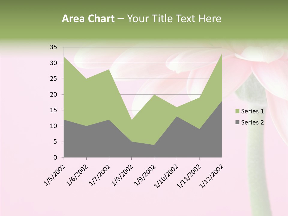 Circle Flower Petals PowerPoint Template