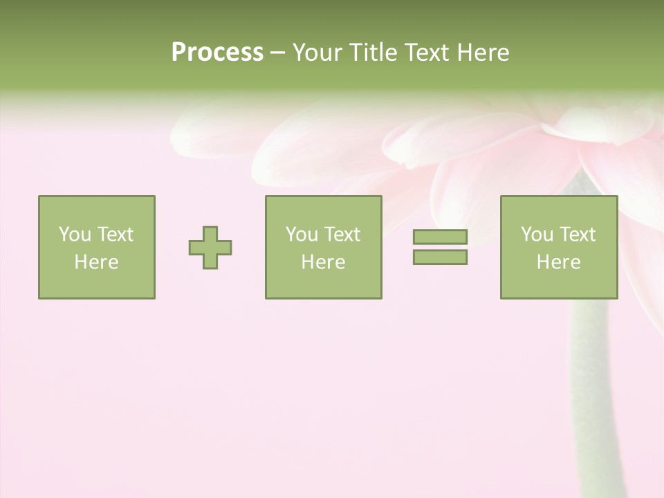 Circle Flower Petals PowerPoint Template