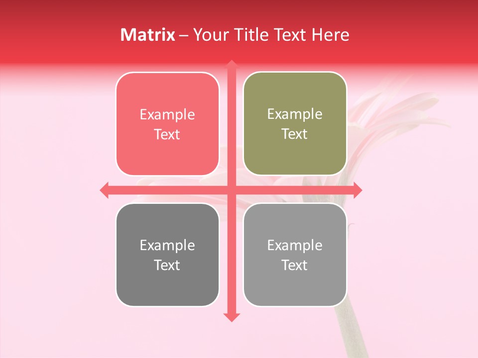 Pink Bloom Blossom PowerPoint Template