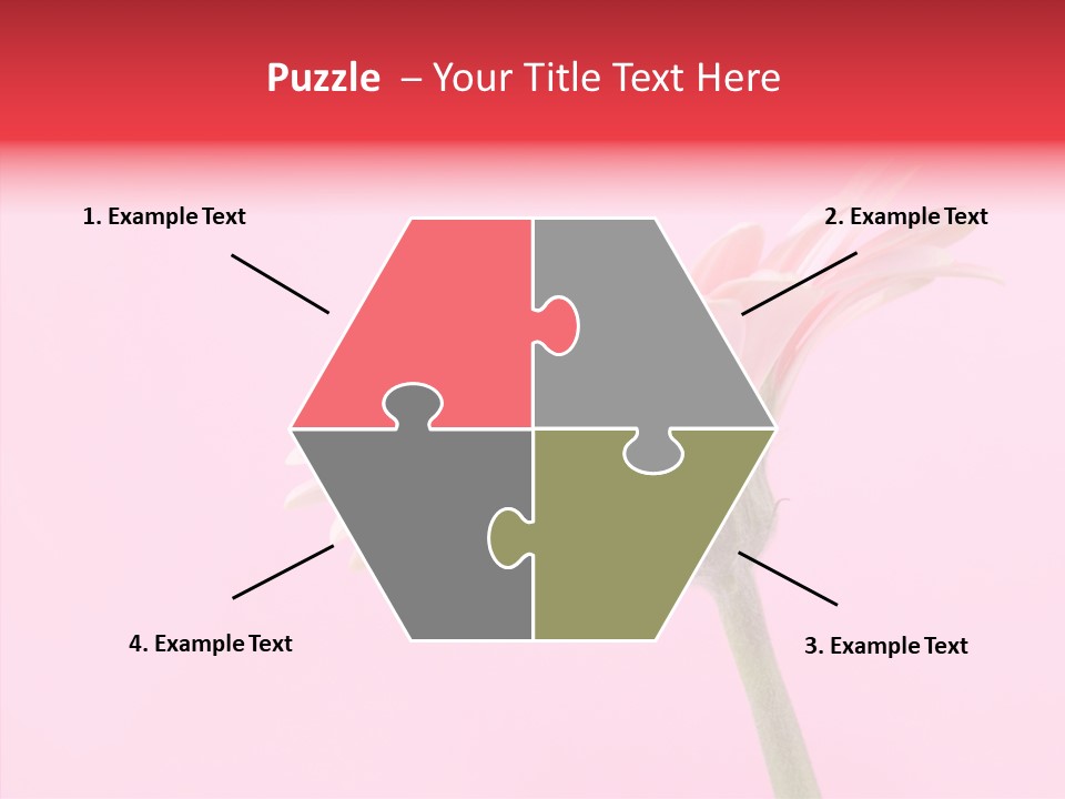 Pink Bloom Blossom PowerPoint Template