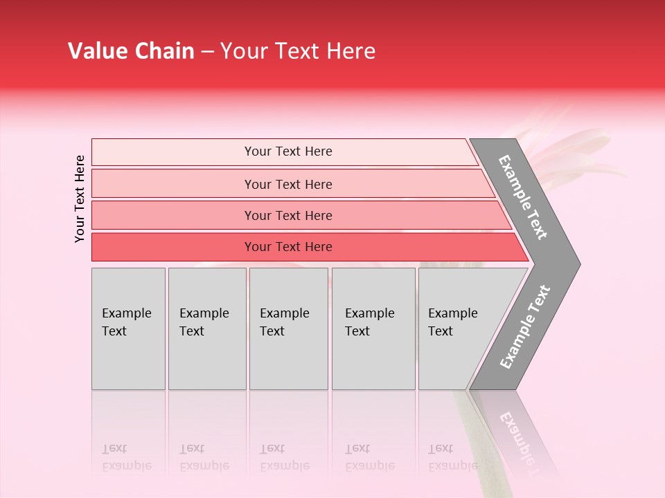 Pink Bloom Blossom PowerPoint Template