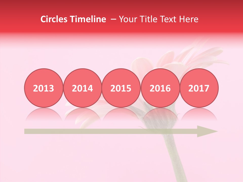 Pink Bloom Blossom PowerPoint Template