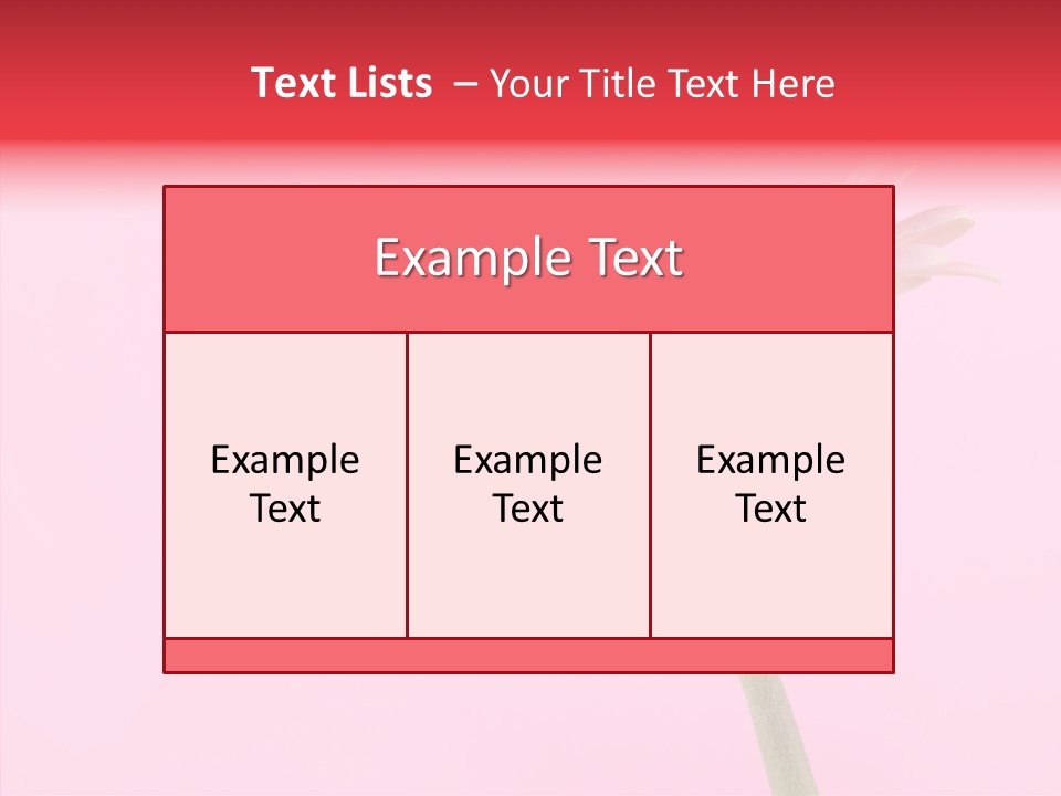 Pink Bloom Blossom PowerPoint Template
